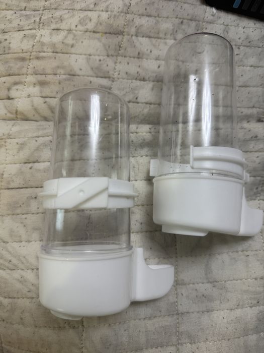 Кормушка и поилка для попугая