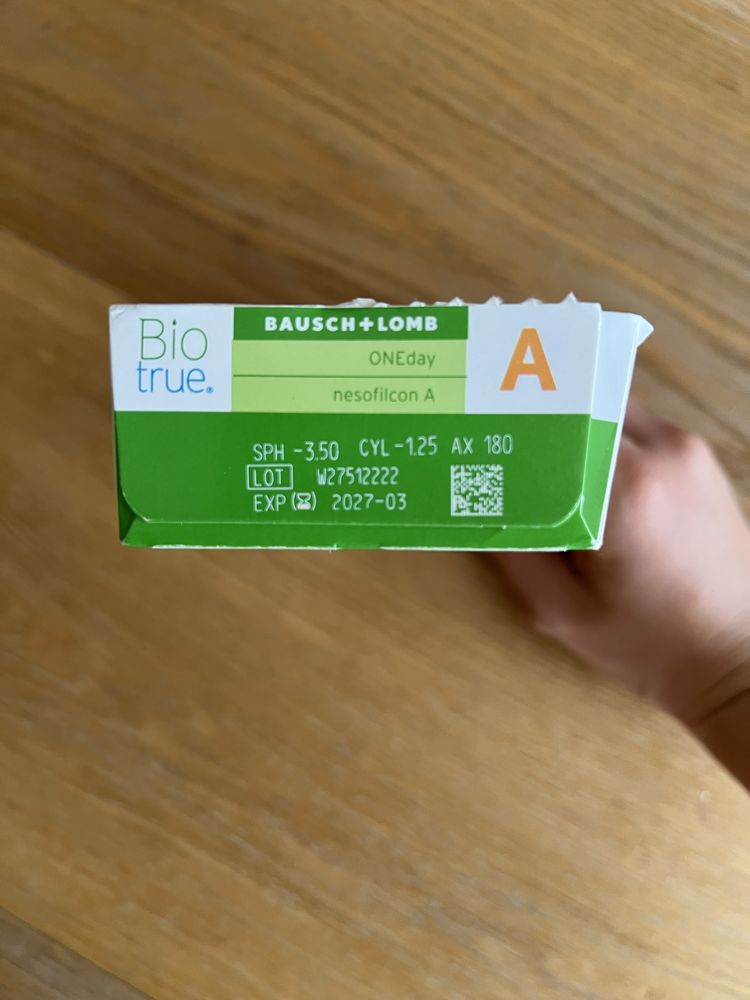 Еднодневни контактни лещи за астигматизъм BioTrue