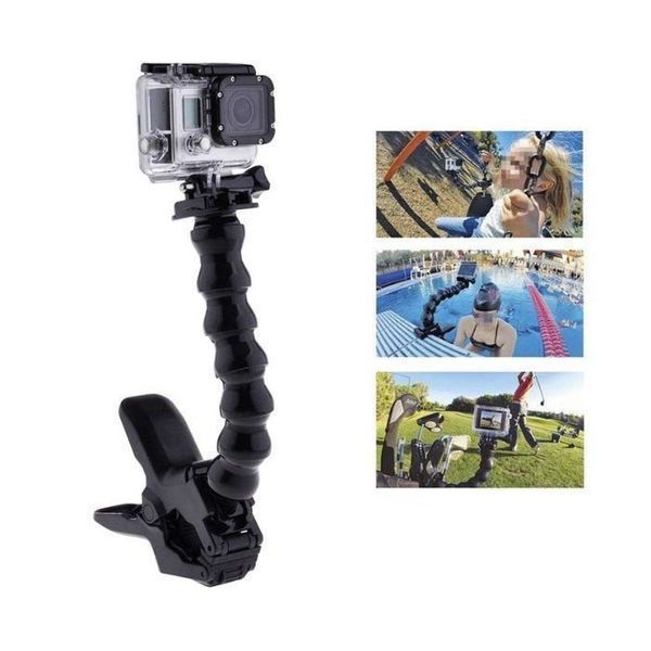 Гъвкав статив с щипка jaws flex clamp mount за екшън камери