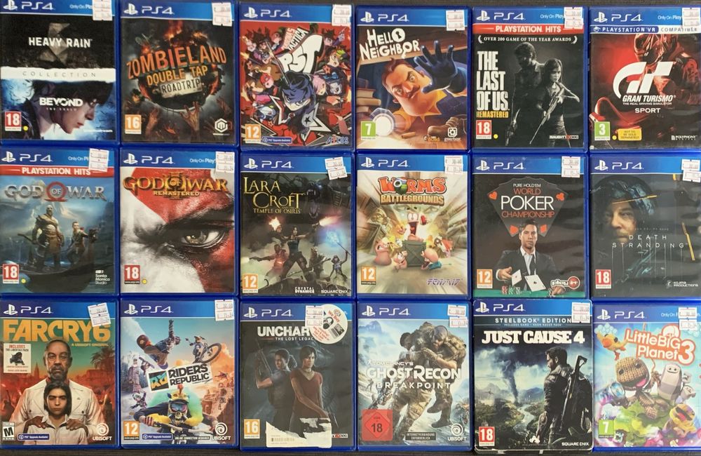 Playstation 4 Плейстейшън 4 games PS4, игри, 30 лв за брой!