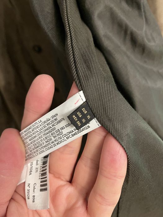 geaca piele Massimo Dutti