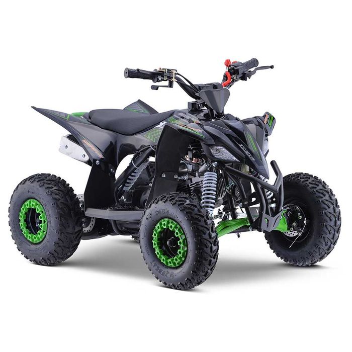 Atv copii 90cc Mini Rocket Raptor 6" automat 4T benzina verde