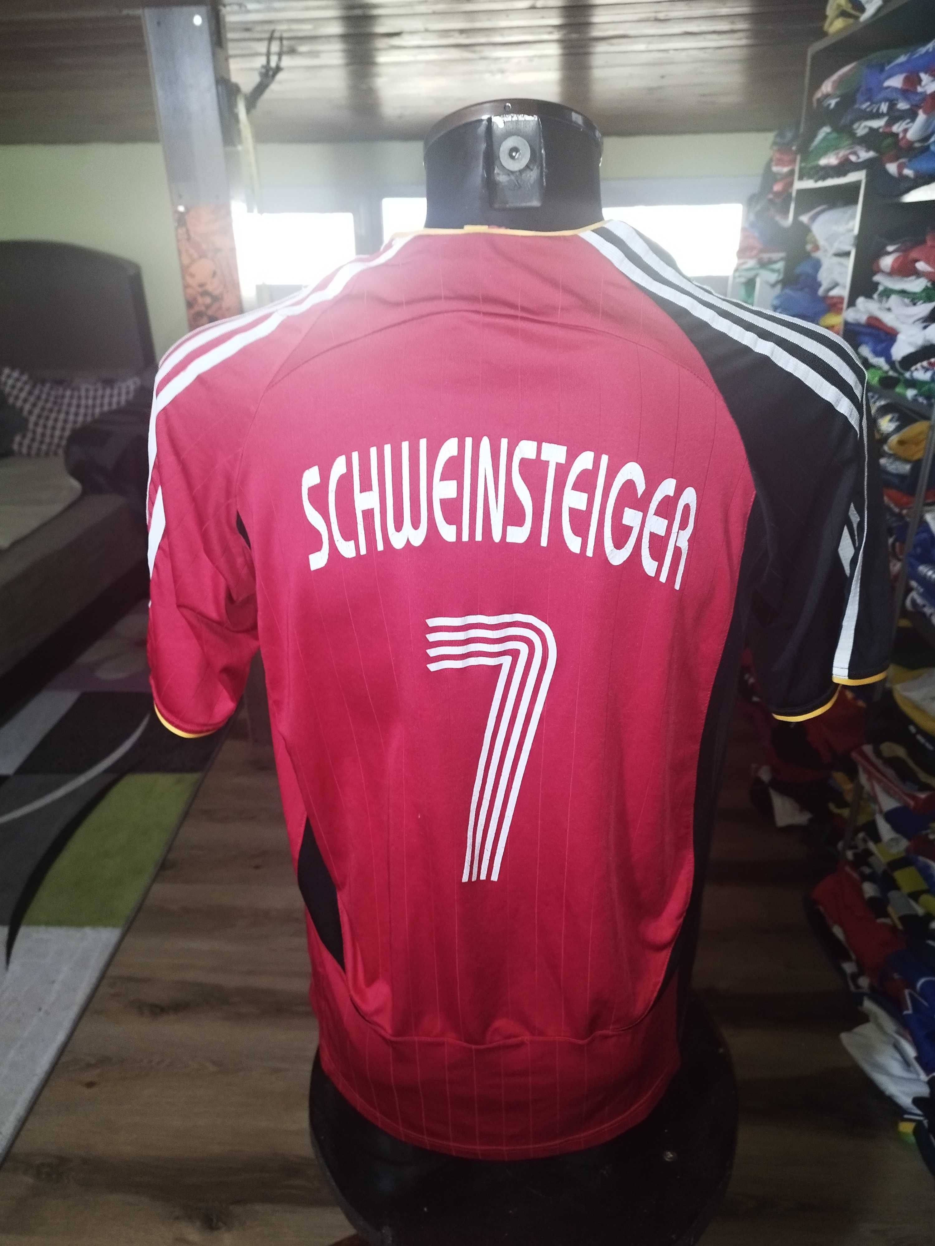 tricou germania DFB adidas #7 schweinsteiger 2006 away kit marimea XL