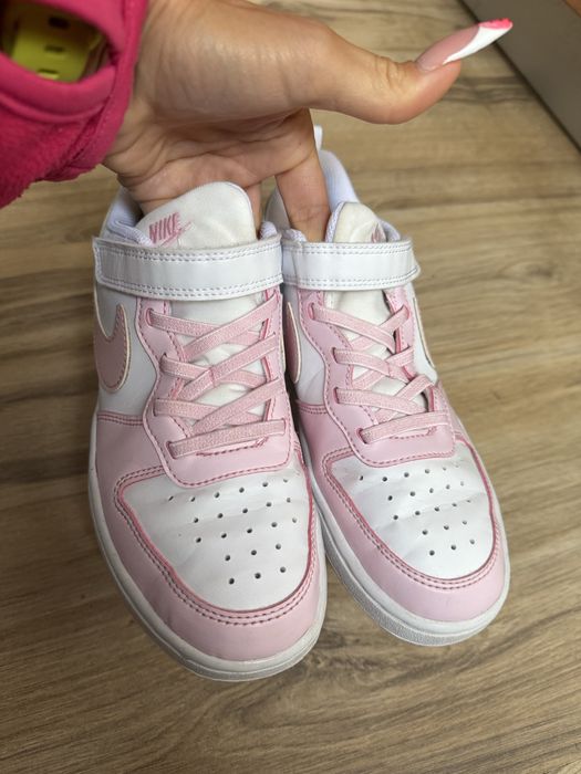 Оригинални юношески кецове Nike Court Borough Low Recraft! 35 н