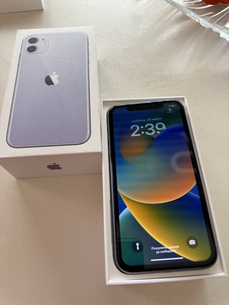 iPhone 11 64 gb лилав