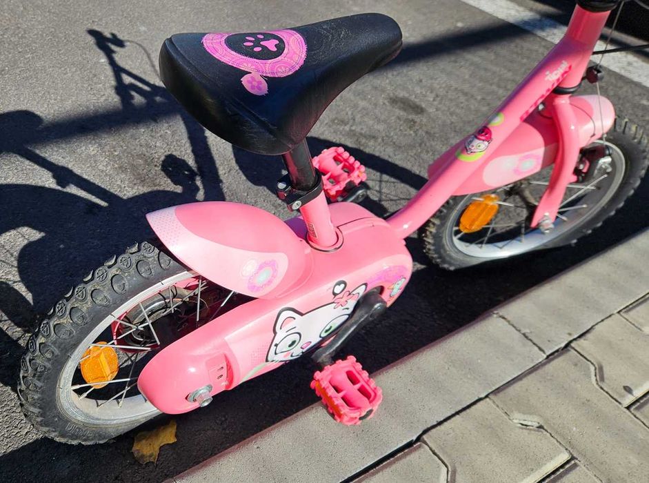 Bicicleta copii 3-5 ani BTWIN optional cu roti ajutatoare