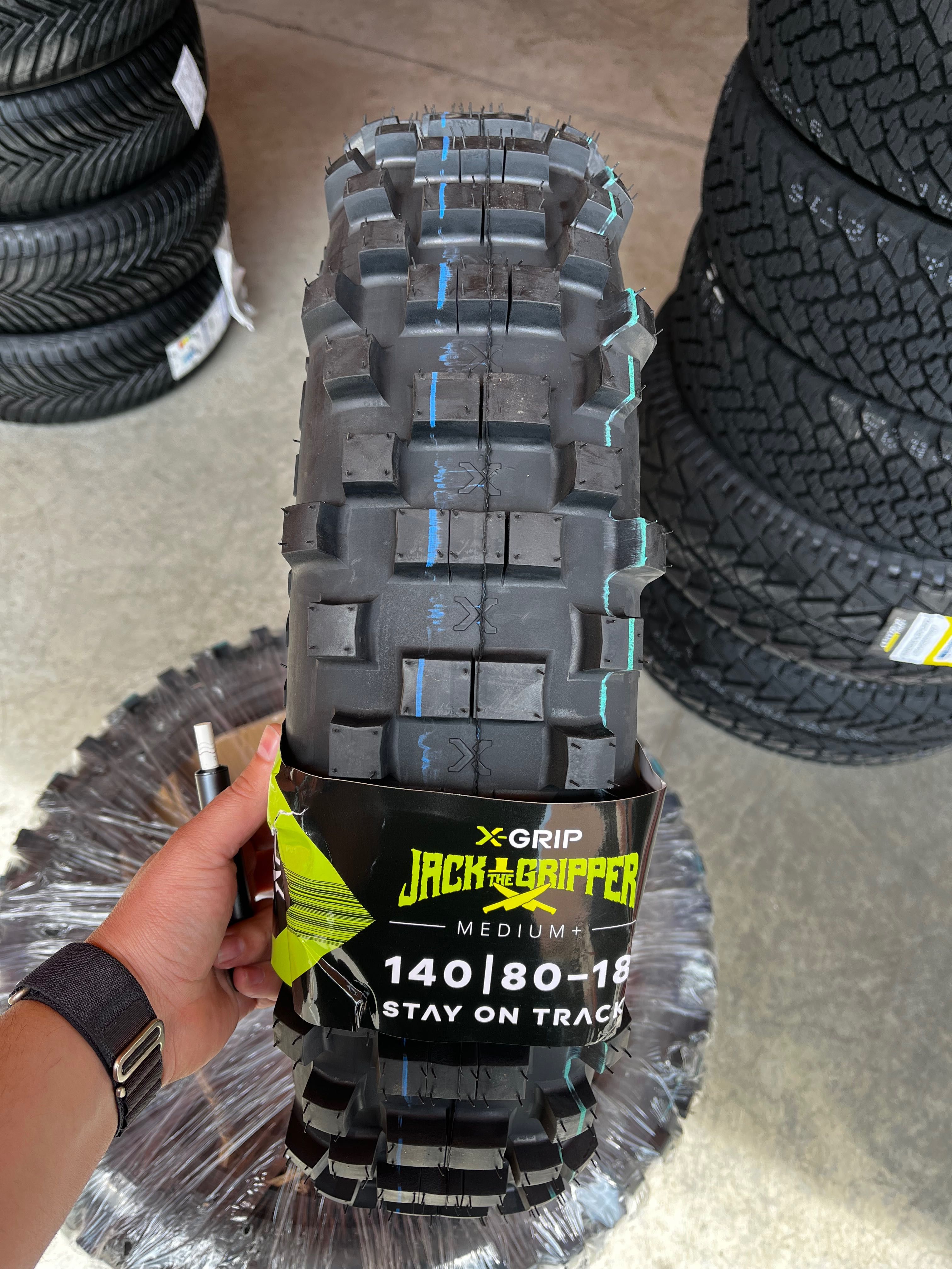 X grip 140/80-18 и 90/100-21 medium +, soft и ultra soft
