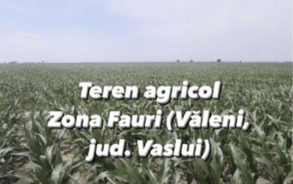 Teren agricol .