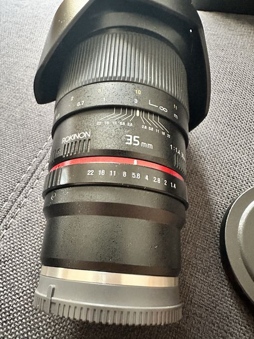 Obiectiv Rokinon 35 mm 1:1.4 AS UMC pentru Sony