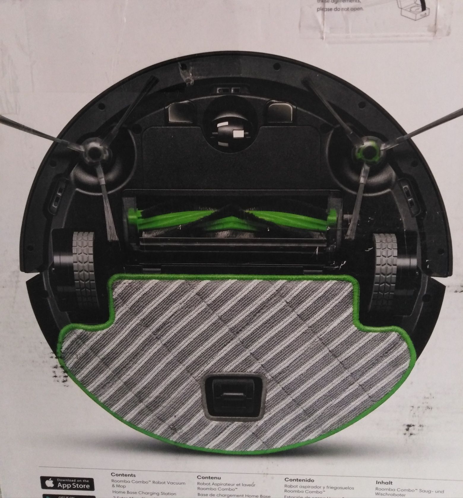 Robot aspirator Roomba Combo, nou.