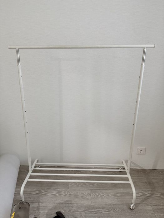 Рейл, вешалка на колесиках, Ikea