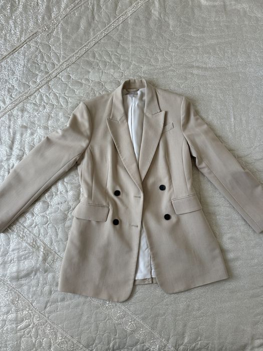 Дамско бежово сако H&M/hm