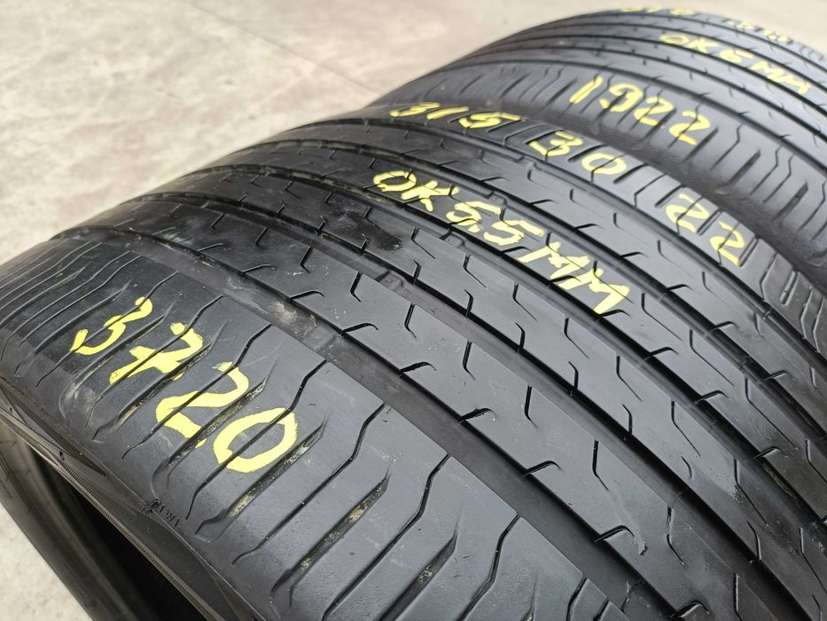 Doua anvelope de vara 315 30 22 continental ecocontact 6
