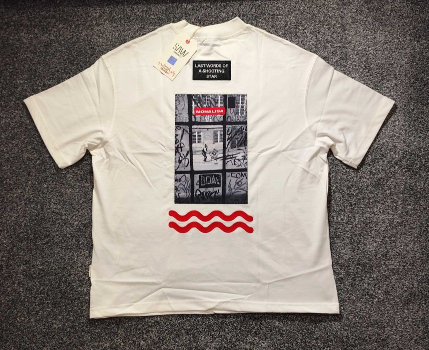 SAW Urbanity unise oversized памучна блуза тениска фланелка Balenciaga