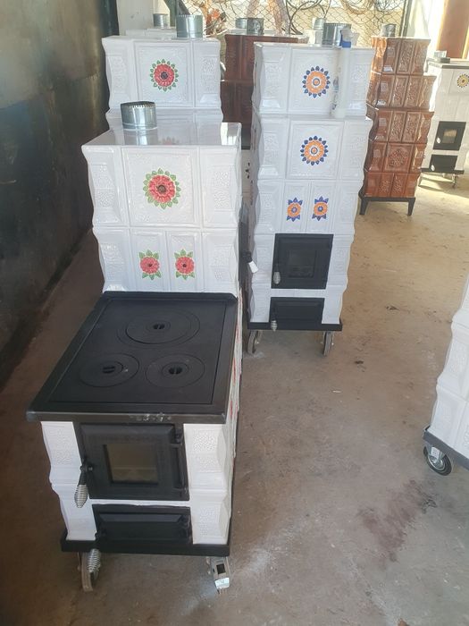 Șemineu de  teracota