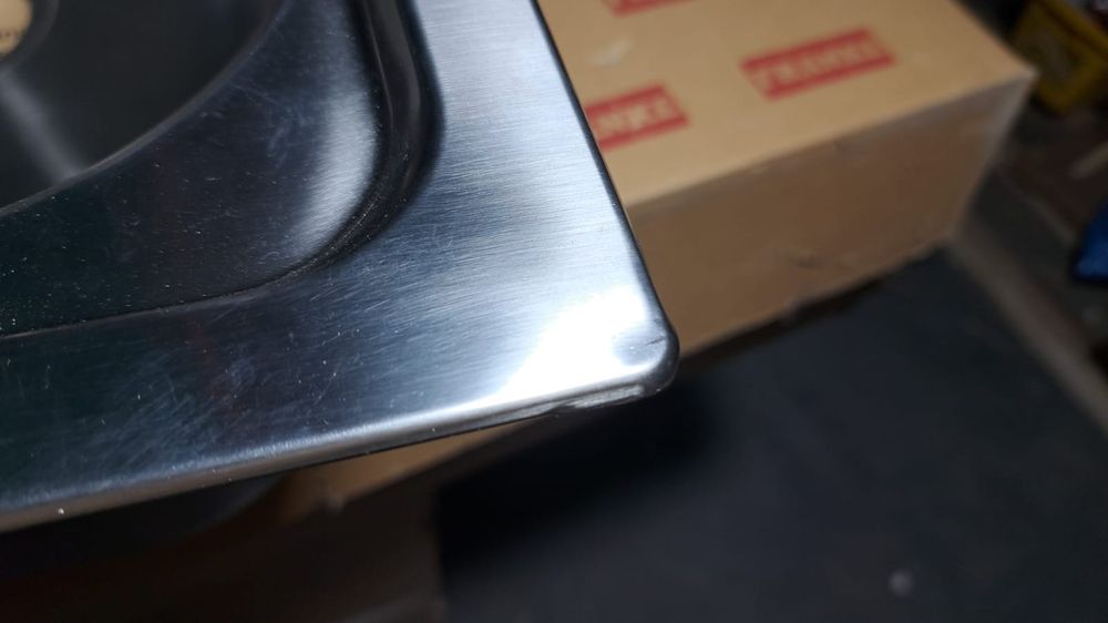 Chiuvetă Franke inox, cu baterie și scurgere ,citiți descrierea