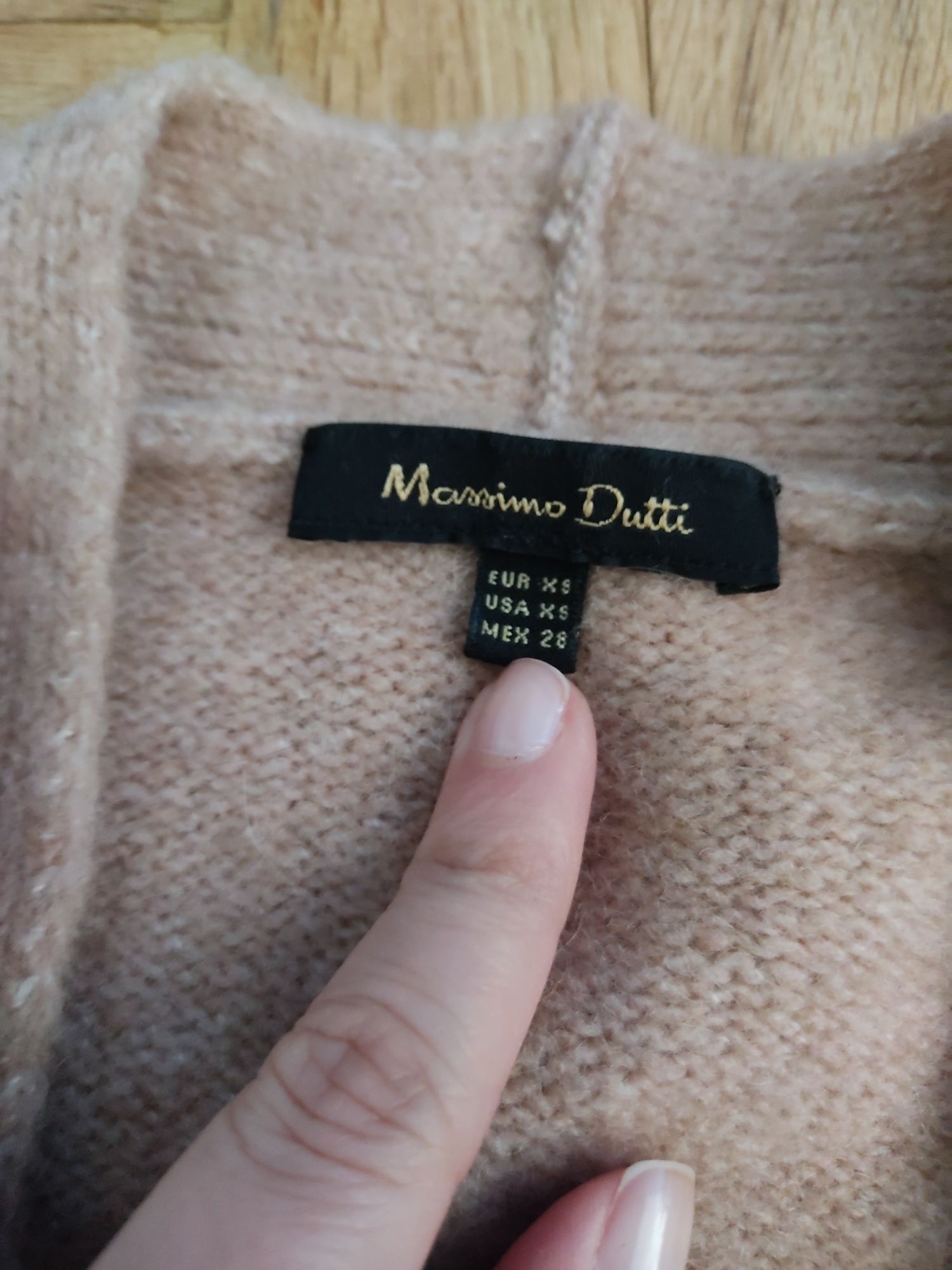 Жилетка Massimo Dutti, вълна и кашмир