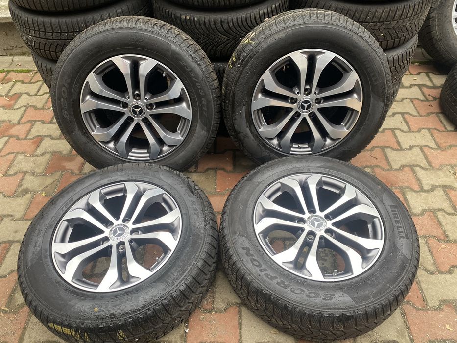 Roti/jante MERCEDES GLC ,GLK ,ML originale 235/65/17 bicolore ,senzori