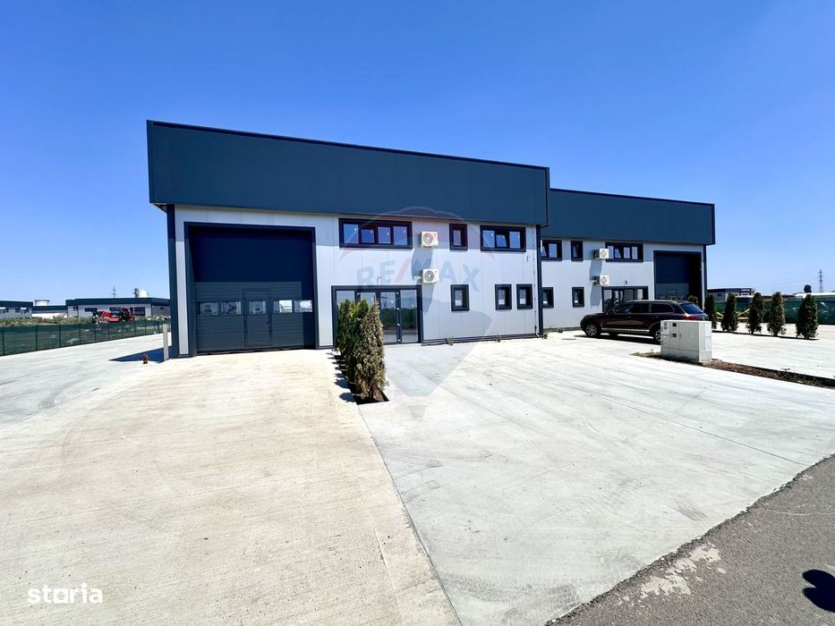 De inchiriat– Hală industrială în Domnești, | Acces rapid la Centura