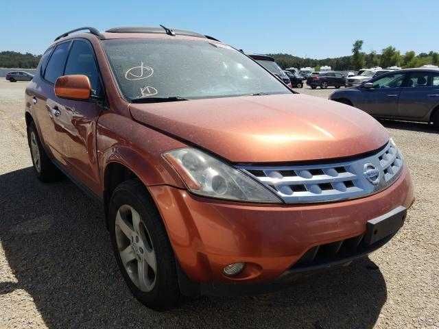 Авто на запчасти NISSAN MURANO Z50 с 2002 по 2007 год