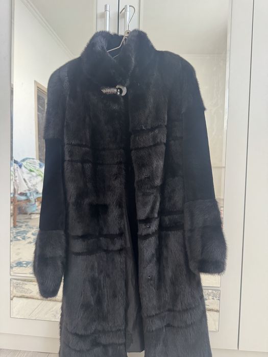 Б/у таза күйде норка шуба сатылады