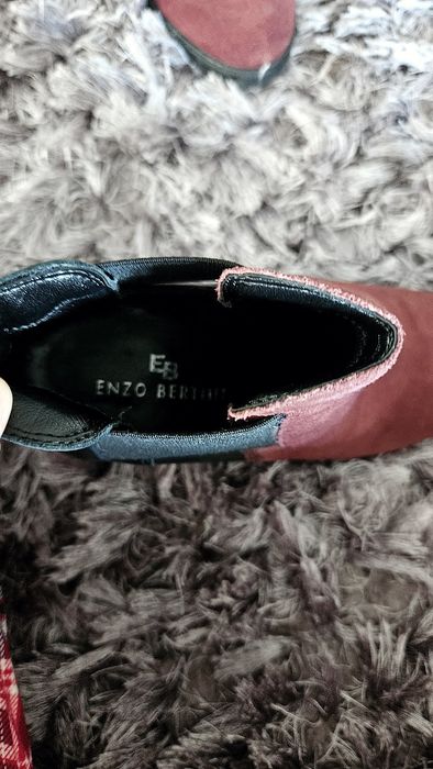 Botine piele Enzo Bertini