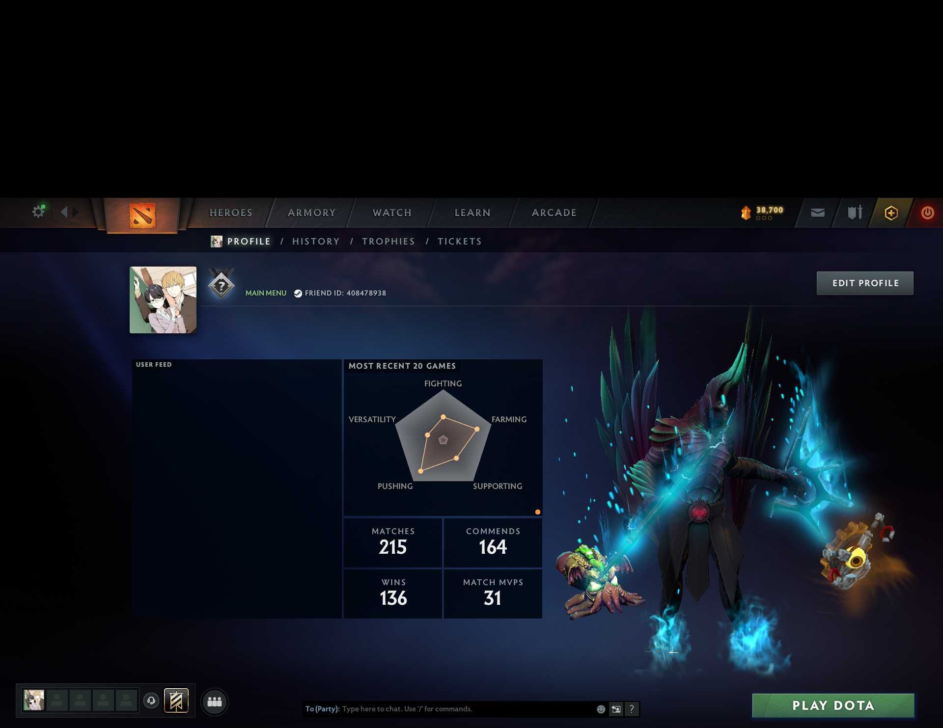 Продаю несколько аккаунтов DOTA 2