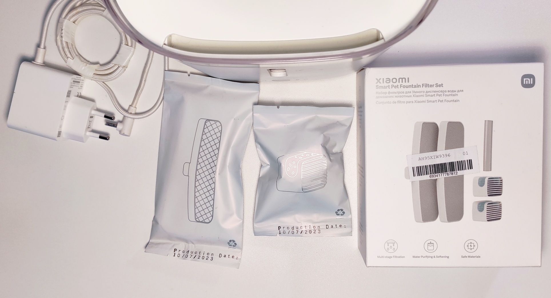 Fântână inteligentă Xiaomi Smart Pet Fountain + filtre