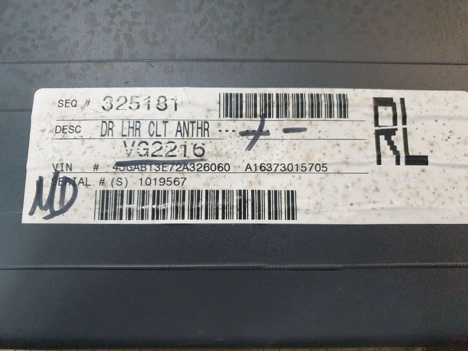 Panou usa stanga spate MERCEDES-BENZ M-CLASS W163 1998 - 2005 2.7 ML 270 CDI OM 612.963  A16373015705