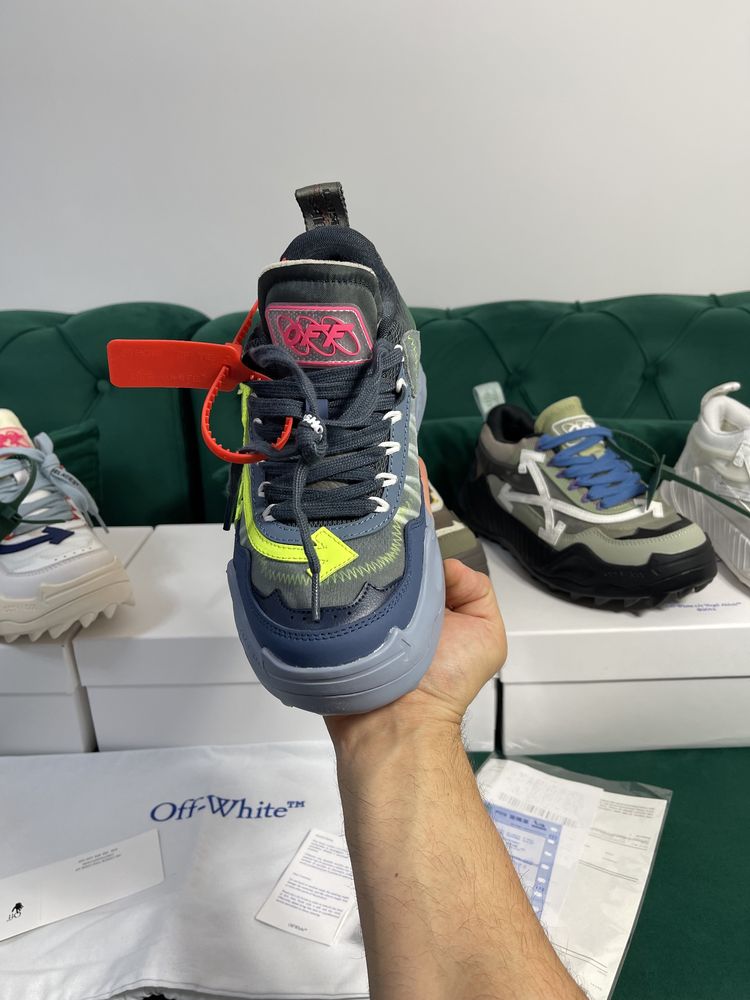 Adidasi Off White ODSY piele naturala Premium Full Box