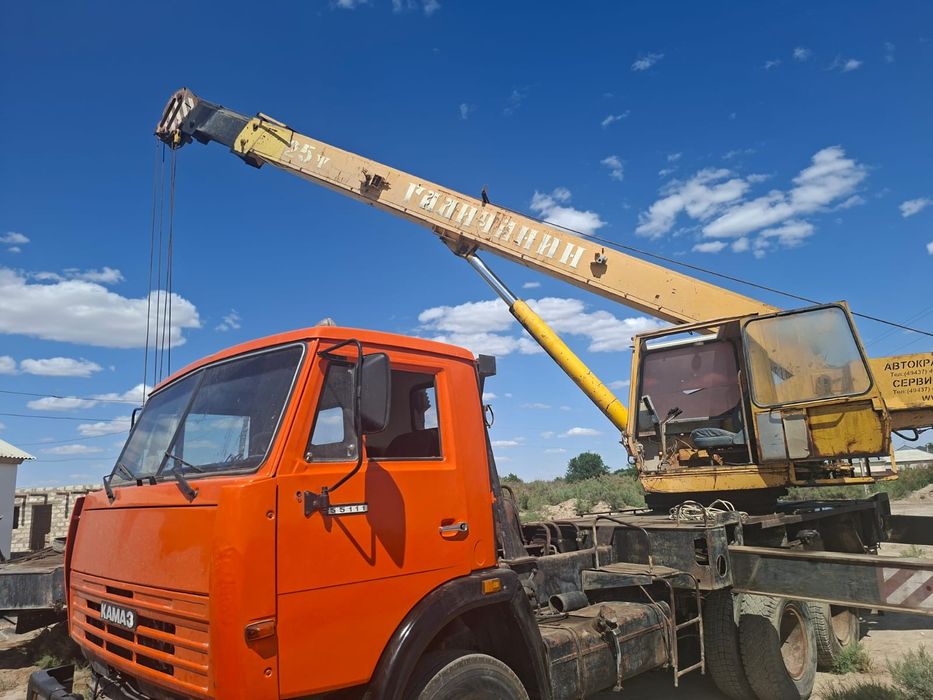 Автокран Камаз галичанин 25тн