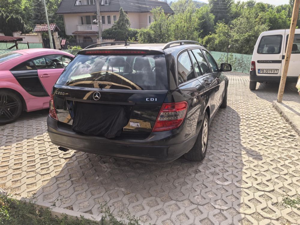 Mercedes c200 на части