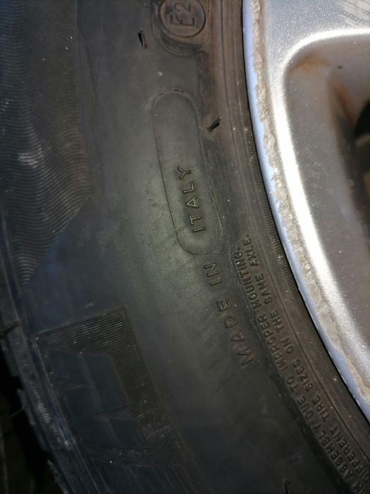 Jante din aliaj aluminiu wolkswagen complete cu anvelope vara