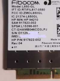 WWAN LTE GPS FIBOCOM L850-GL за лаптопи HP  p/n 917822--002 - коментар