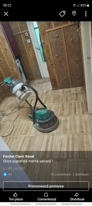 Rașchetare recondiționare Șlefuire Montaj finisare Parchet Masiv