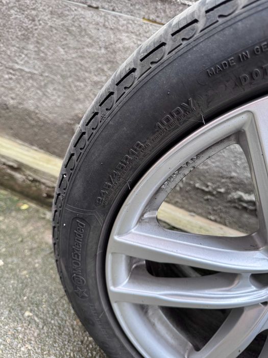 Set Jante R18 + anvelope iarnă Goodyear Run-Flat 245/45 R18