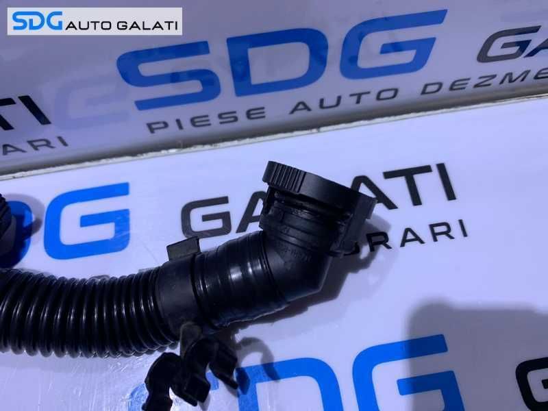 Conducta Tub Tubulatura Racord Aer Capac Motor Epurator Gaze VW Passat CC 2.0 TDI CBAA CBAB CBAC CBBB 2009 - 2012 Cod 03L103493 Cod 03L103493