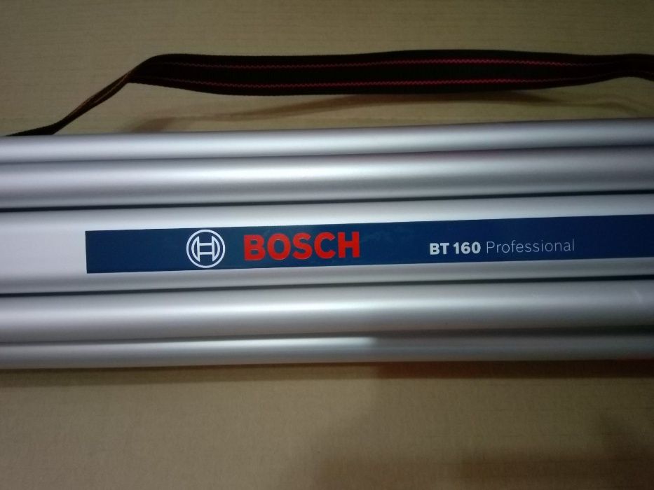 Солидна алуминиева тринога BOSCH 161см 5/8", тотална станция, нивелир