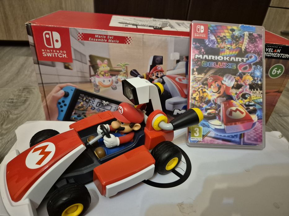 Nintendo Switch jocuri Mario Kart Minecraft Odyssey