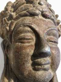 Sculptura Statueta Metal Cap Buddha