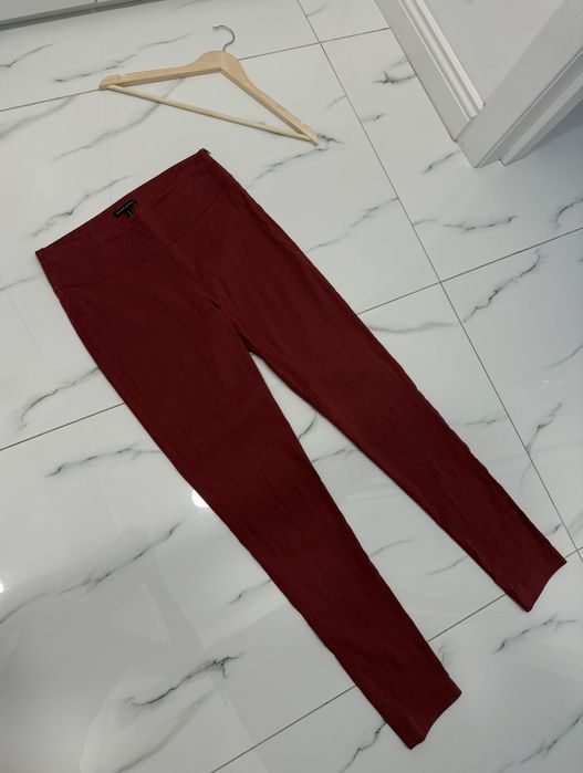Sarah Pacini Women's Pants Skinny Trousers Red Size 2