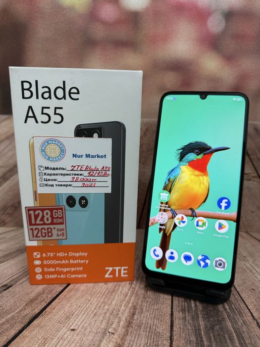 ZTE Blade A55 12/128gb Nur Market