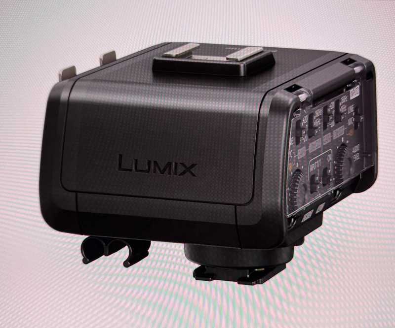 Panasonic DMW-XLR1, adaptor microfon XLR