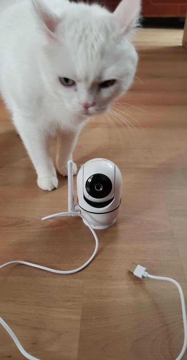 Camera supraveghere video, rotativa