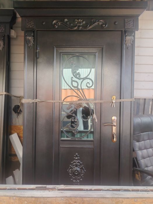 Наружная дверь в новом состояний