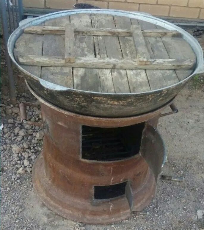 Казан        ошак.