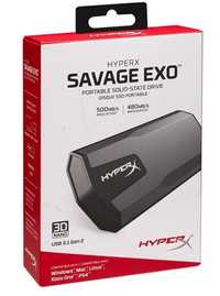 SSD portabil HyperX Exo Savage 960GB - nou