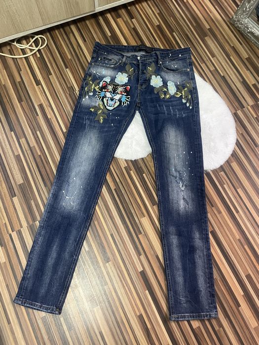 Blugi Jeans Denim Gucci Tiger Sz.32