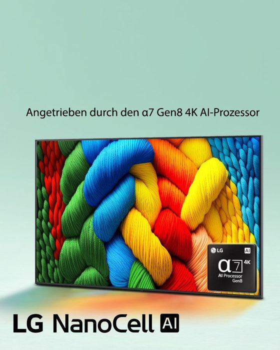 Телевизор LG 65NANO81A6A 65" Nanocell (2025) Индонезия  2 goda garanti