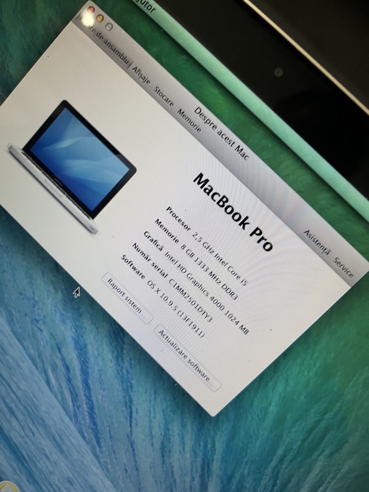 Macbook pro i5 ,1 TB,late 2011